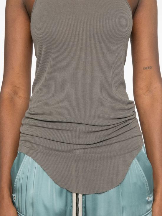 25SS 릭 오웬스 민소매 티셔츠 RP01E7101 RC34 Grey - RICK OWENS