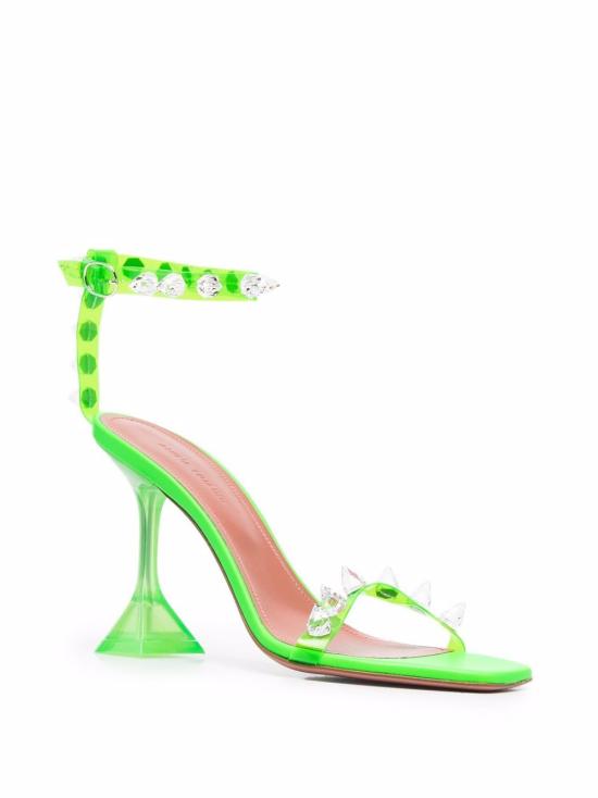  아미나 무아디 샌들 JULIASANDAL PVCGREEN Green - AMINA MUADDI