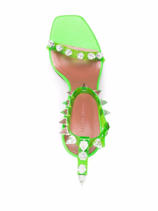  아미나 무아디 샌들 JULIASANDAL PVCGREEN Green - AMINA MUADDI
