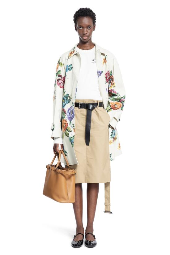  프라다 스커트 P185KK14ZGF0065 Beige - PRADA