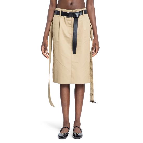  프라다 스커트 P185KK14ZGF0065 Beige