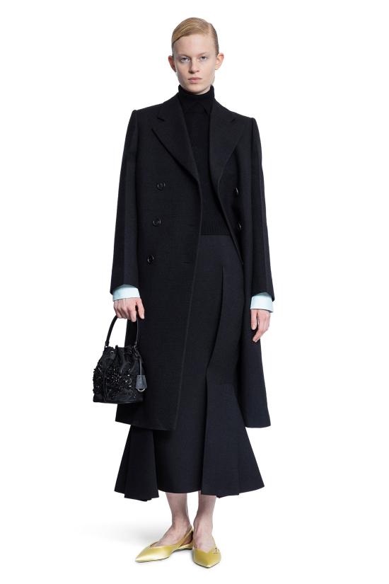  프라다 스커트 P133Y15UWF0002 Black - PRADA