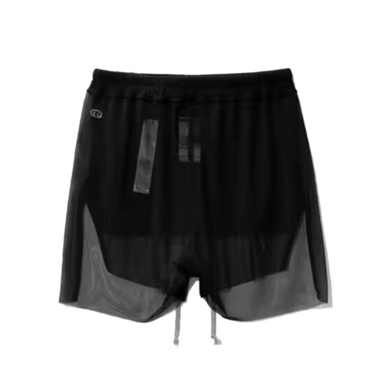 25SS 릭 오웬스 숏팬츠 RO01E7377S 09 BLACK - RICK OWENS