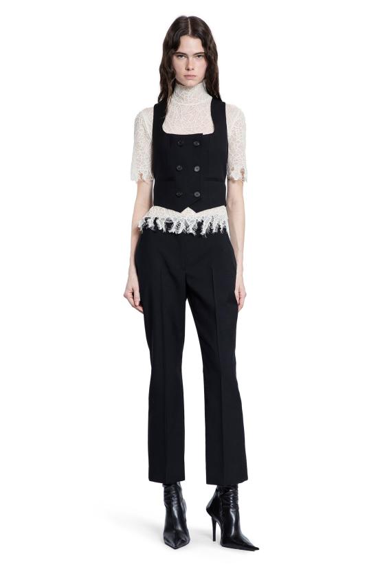  알렉산더 맥퀸 베스트 829554QJADK1000 Black - ALEXANDER MCQUEEN