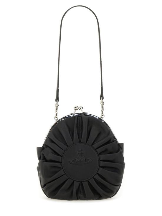 25SS 비비안웨스트우드 클러치/파우치 4B01000UWL001LN401 BLACK INJ ORB DOM - VIVIENNE WESTWOOD