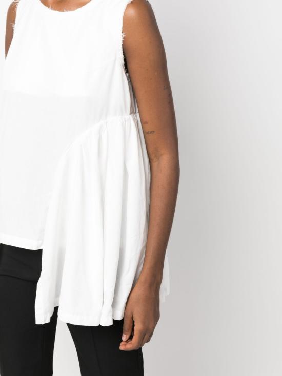 23SS 꼼데가르송 민소매 티셔츠 GKB012 0512 White - COMME DES GARCONS