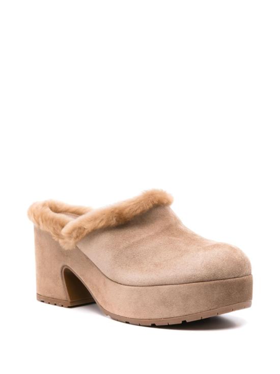 24FW 지안비토로시 뮬/슬리퍼 G91690 55RICVFUCMCM Camel - GIANVITO ROSSI
