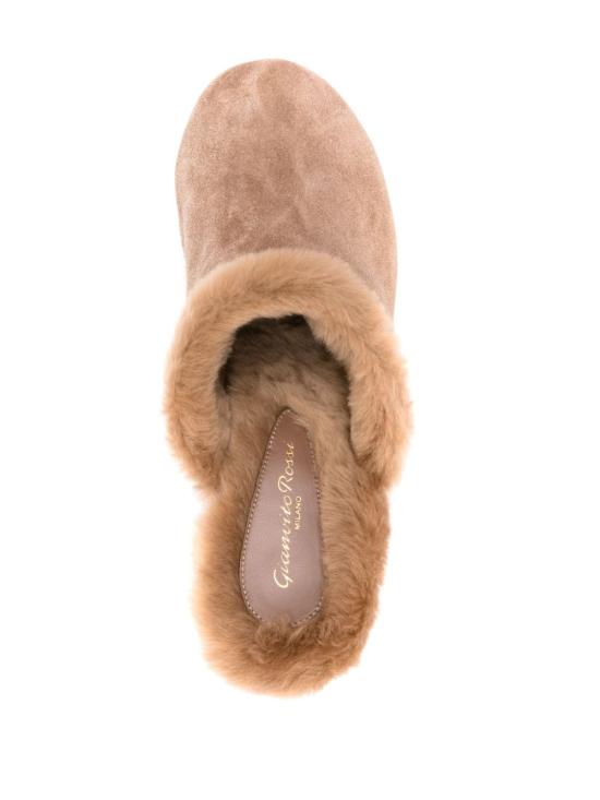 24FW 지안비토로시 뮬/슬리퍼 G91690 55RICVFUCMCM Camel - GIANVITO ROSSI