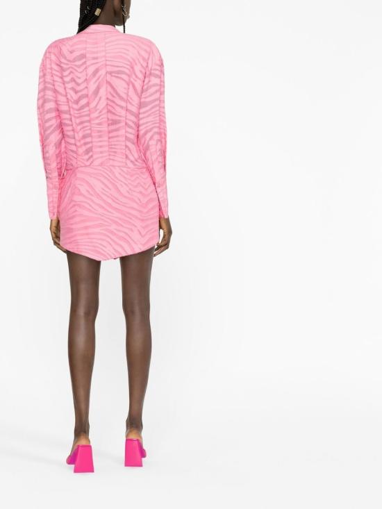  디 아티코 숏 원피스 232WCA93 C064119 Pink - THE ATTICO