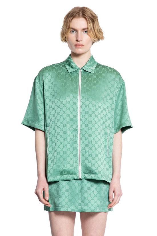  구찌 셔츠 816065XJG4L3336 Green - GUCCI