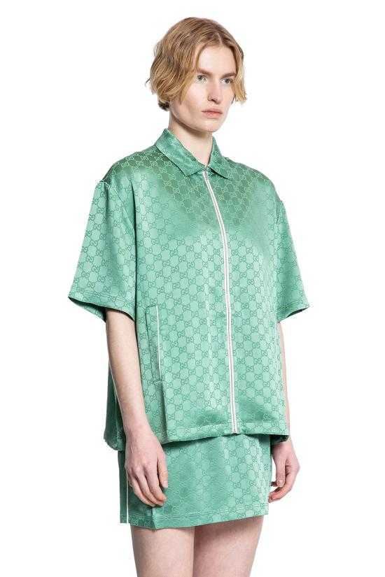  구찌 셔츠 816065XJG4L3336 Green - GUCCI