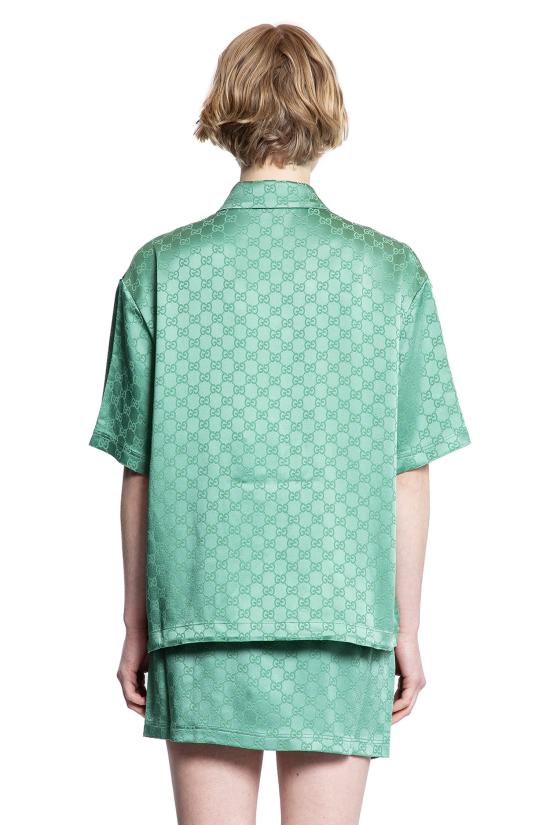  구찌 셔츠 816065XJG4L3336 Green - GUCCI
