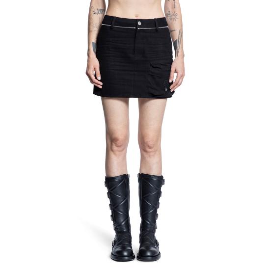  몽클레어 숏 스커트 2D00001M5014999 Black