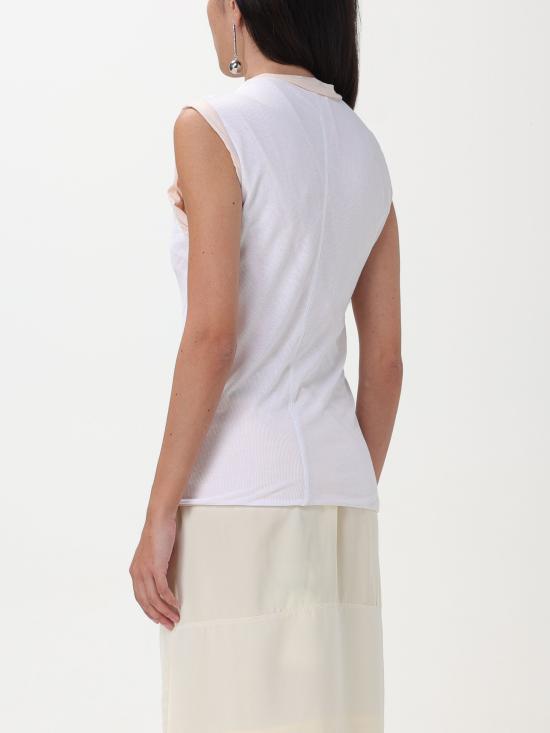  스포트막스 민소매 티셔츠 2412941062650 008 beige - SPORTMAX