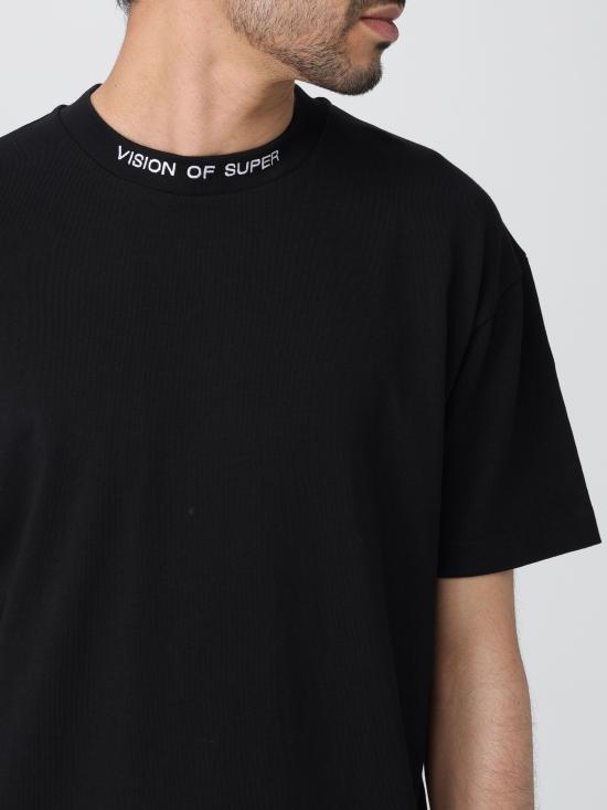 25SS 비전오브슈퍼 반팔 티셔츠 VS01096 BLACK nero - VISION OF SUPER