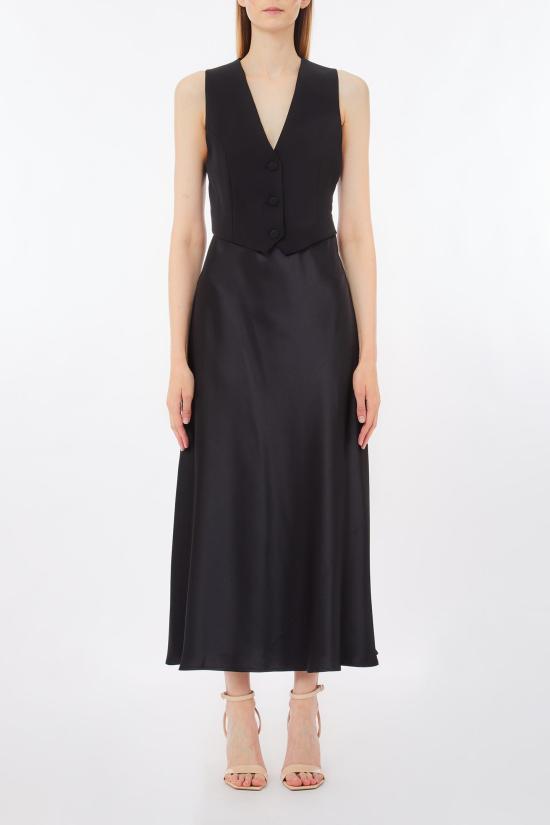 25SS 리우조 롱 원피스 WA5271TS896 22222 nero