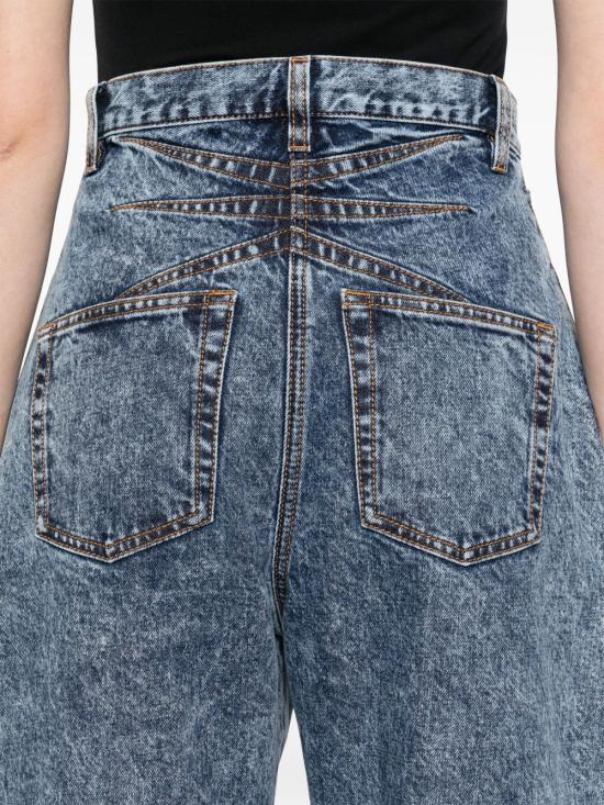 25SS 알라이아 데님 팬츠 AA9P0176T535A 524 Blue - ALAIA