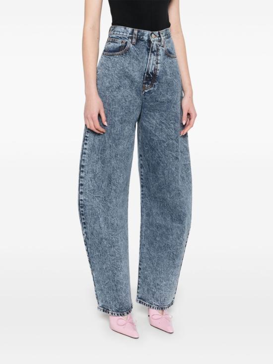 25SS 알라이아 데님 팬츠 AA9P0176T535A 524 Blue - ALAIA