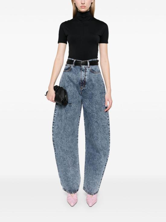 25SS 알라이아 데님 팬츠 AA9P0176T535A 524 Blue - ALAIA