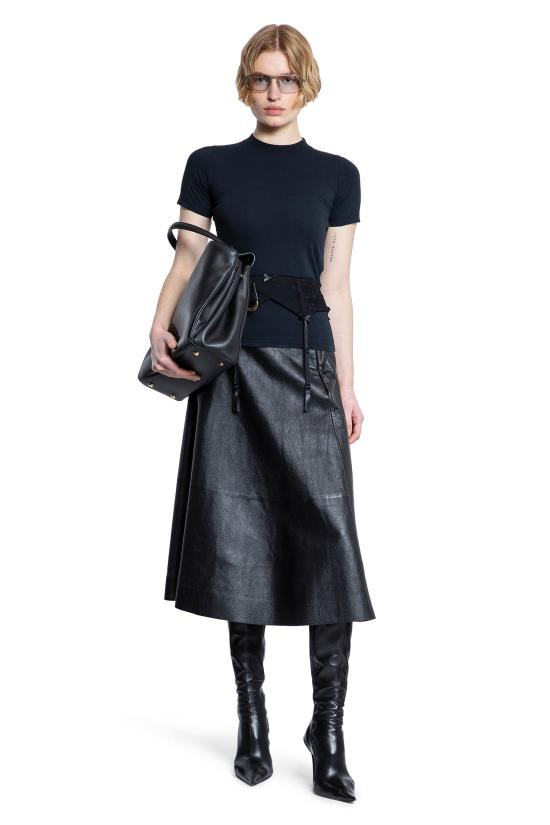  발렌시아가 블라우스 828869TNVB21083 Black - BALENCIAGA