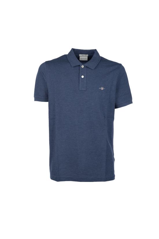  간트 폴로 티셔츠 2303002210 902 DARK JEANSBLUE MEL