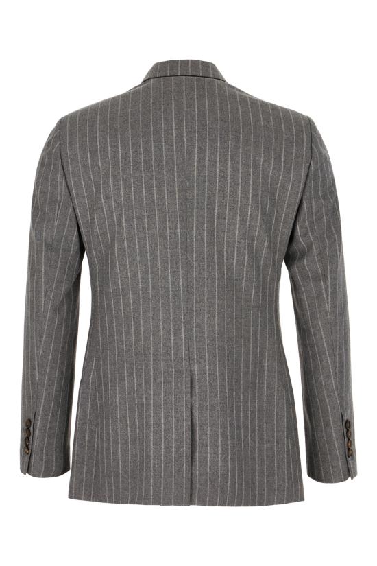  브루넬로 쿠치넬리 자켓 MD5777034 C004 GREY WHITE - BRUNELLO CUCINELLI