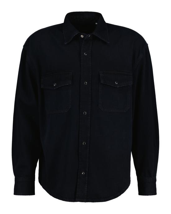  간트 긴팔 셔츠 23033230162 951 BLACK WORN IN