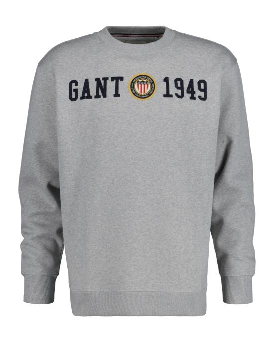  간트 스웨터 23032006068 93 GREY MELANGE