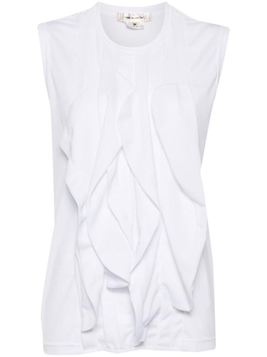 24FW 꼼데가르송 민소매 티셔츠 GNT008 0512 White