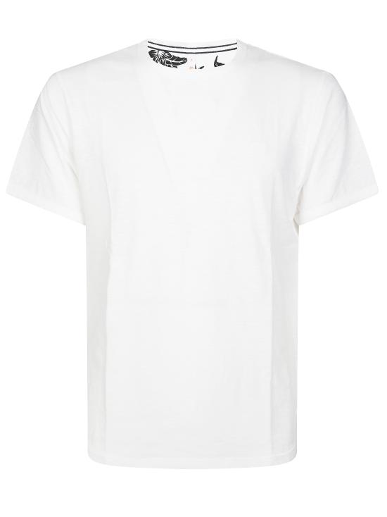 25SS 썬 68 반팔 티셔츠 T35118 31 BIANCO PANNA AVORIO