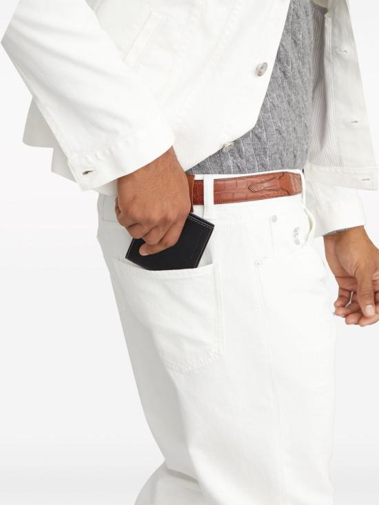 25SS 브루넬로 쿠치넬리 남성지갑 MWZIU006 C101 Black - BRUNELLO CUCINELLI