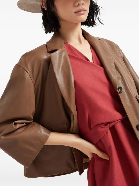 25SS 브루넬로 쿠치넬리 롱 원피스 MH126ABF34 C7901 Red - BRUNELLO CUCINELLI