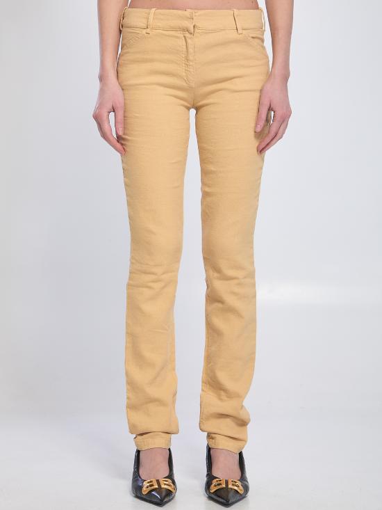  발렌시아가 스트레이트 팬츠 8435 YELLOW