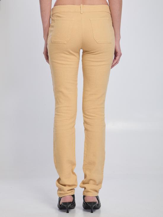  발렌시아가 스트레이트 팬츠 8435 YELLOW - BALENCIAGA