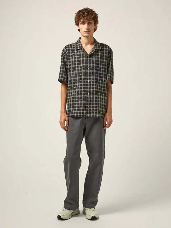  Corridor 반팔 셔츠 코리더 웨이비 리넨 SS - CORRIDOR