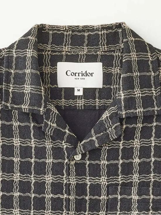  Corridor 반팔 셔츠 코리더 웨이비 리넨 SS - CORRIDOR