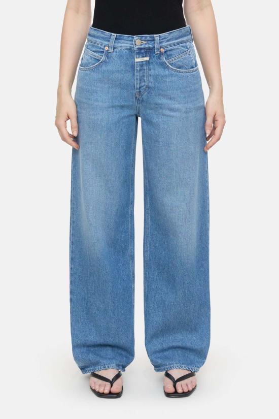  클로즈드 데님 팬츠 니카진 미드블루