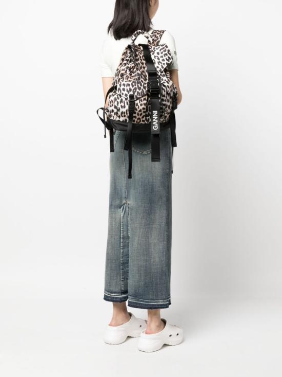 25SS 가니 백팩 A4757 943 Brown - GANNI