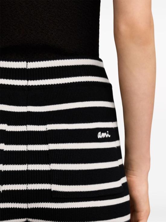  아미 숏팬츠 FSO136 KN00410013 Black - AMI