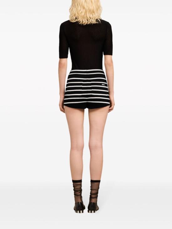  아미 숏팬츠 FSO136 KN00410013 Black - AMI