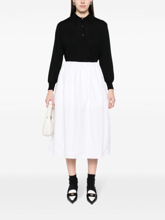  프라다 폴로 티셔츠 P24F2E 14XDF0002 Black - PRADA