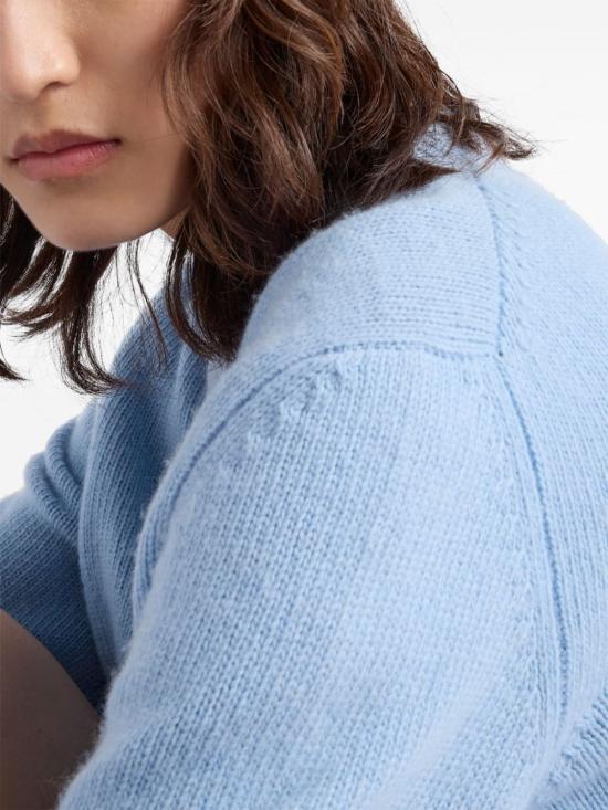 24FW 프라다 스웨터 P24A3Z 13XAF0013 Clear Blue - PRADA