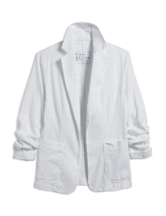  프랭크 앤 에일린 수트 세트 프랭크 앤 엘린 더블린 테일러드 블레이저 화이트 - FRANK & EILEEN