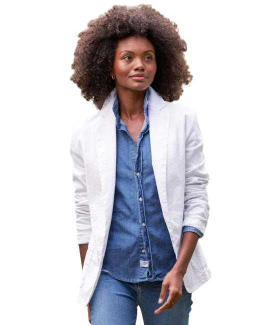  프랭크 앤 에일린 수트 세트 프랭크 앤 엘린 더블린 테일러드 블레이저 화이트