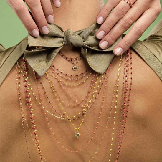  지지 끌로조 목걸이/팬던트 Gigiclozeau 썬 펜던트 골드 - GIGI CLOZEAU