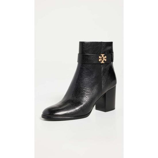  토리버치 부츠 T락 힐 앵클  퍼펙트 블랙 - TORY BURCH