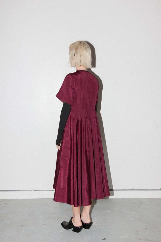  케이코 롱 원피스 Kk Co 다이브 드레스 루비 - KKCO