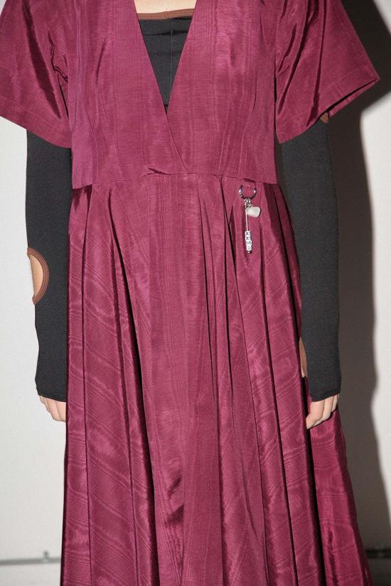  케이코 롱 원피스 Kk Co 다이브 드레스 루비 - KKCO