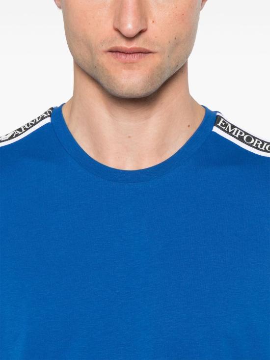 25SS 엠포리오 아르마니 반팔 티셔츠 EM000574 AF12333UB057 Blue - EMPORIO ARMANI