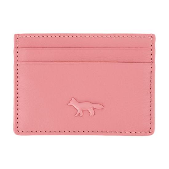 25SS 메종키츠네 명함지갑 MW05345LC0045 0139 pink